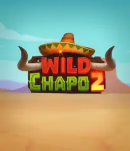 Step into the colorful Mexican desert with Wild Chapo 2 slot by Relax Gaming, featuring a whimsical bull wearing a sombrero amid a serene desert backdrop. This image conveys the charm and humor of the game, ideal for fans of animated adventure slots, offering a entertaining adventure.