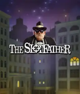 Enter the underworld realm of The Slotfather slot by Betsoft, featuring a commanding mafia boss standing against a nocturnal cityscape. This image conveys the dramatic atmosphere of the organized crime, with the boss dressed in a traditional black suit and hat. Perfect for fans of crime-themed slots, providing a gripping adventure. 